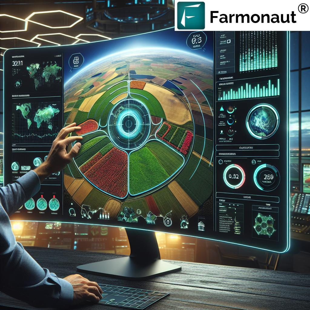 Farmonaut's Precision Agriculture Software