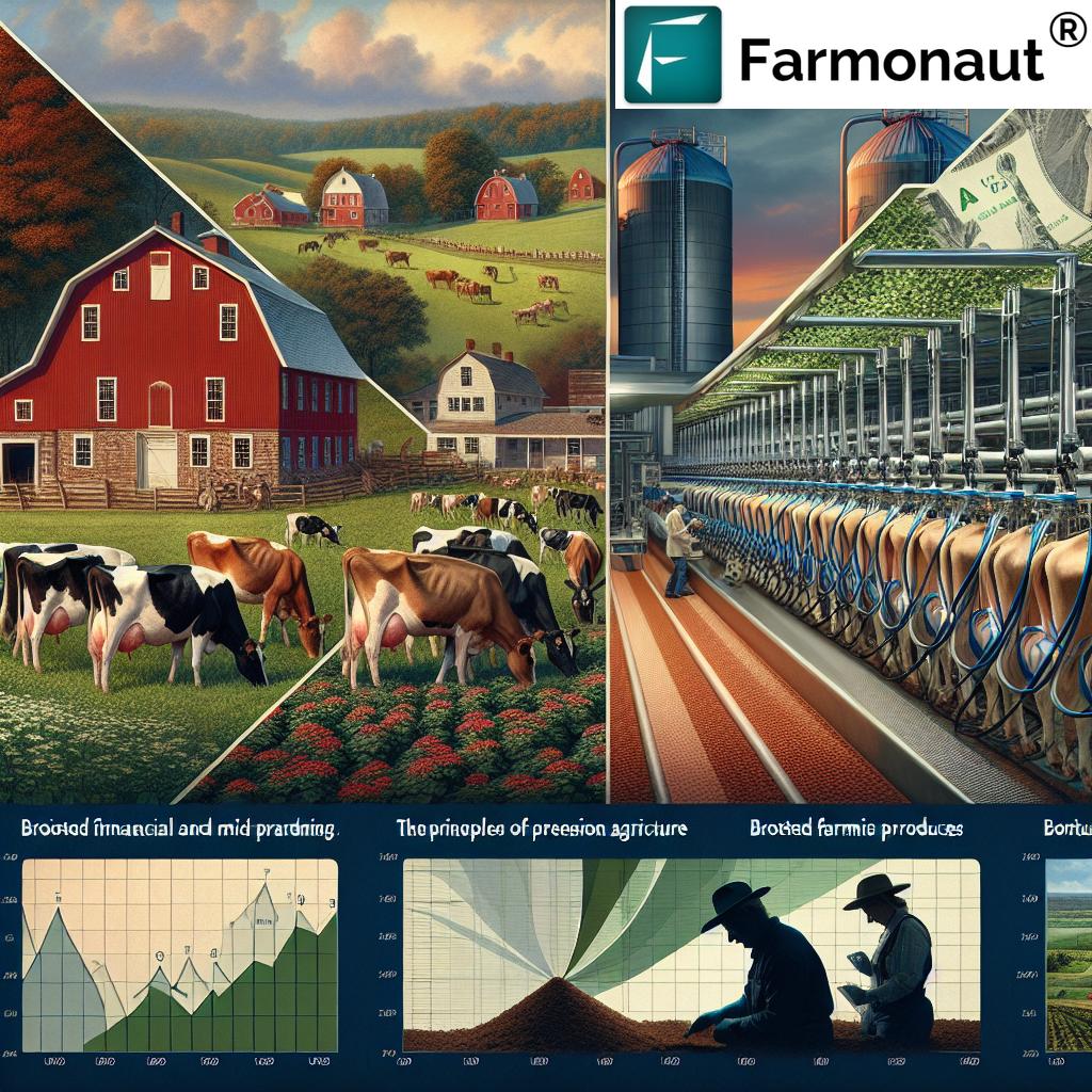 Revolutionizing US Dairy: Farmonaut's Guide to Sustainable Farming and Industry Resilience in California