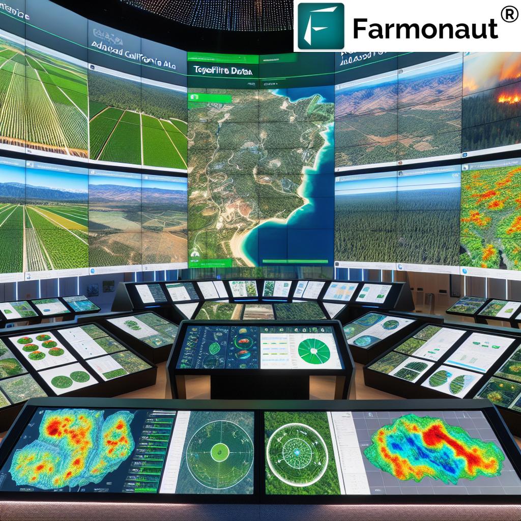 Drought impact on crop yields and wildfire risks