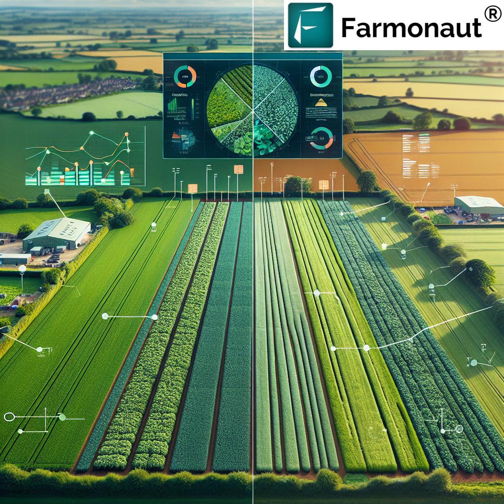 Satellite crop monitoring in Yorkshire