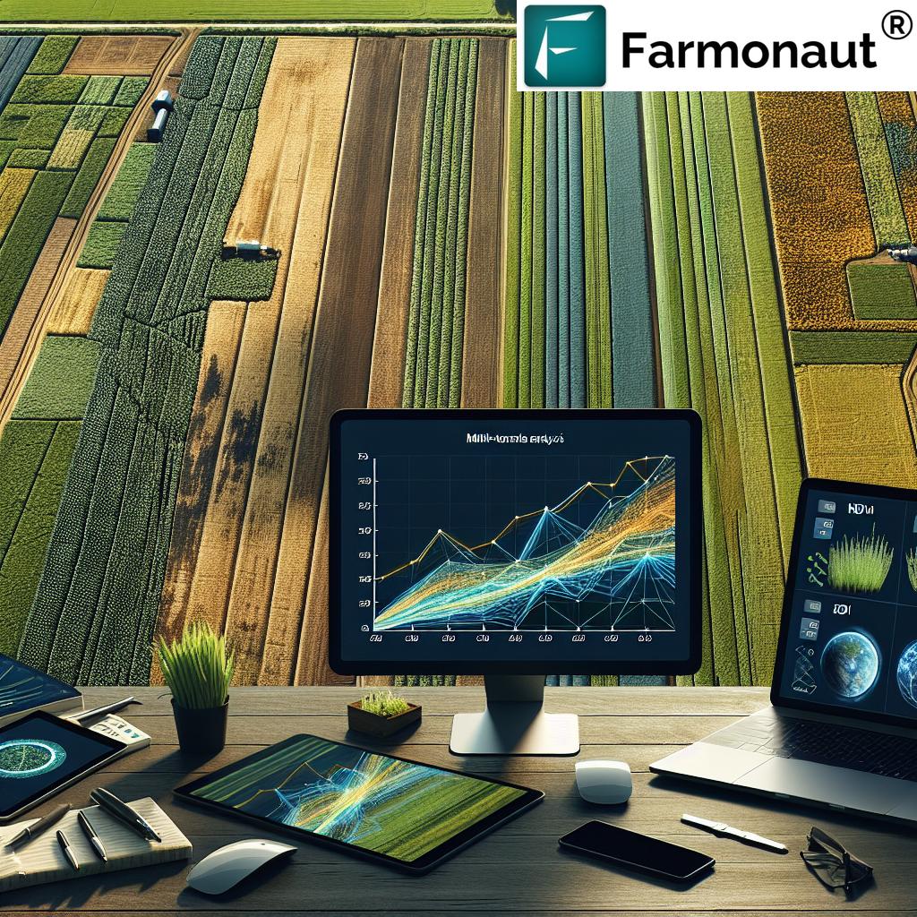 Piattaforma Farmonaut per l'analisi dei dati agricoli