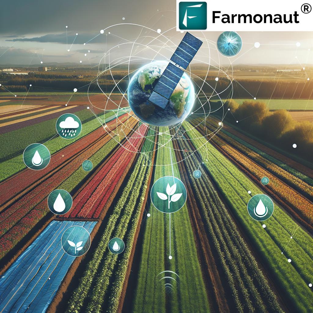 Surveillance des cultures par satellite avec Farmonaut