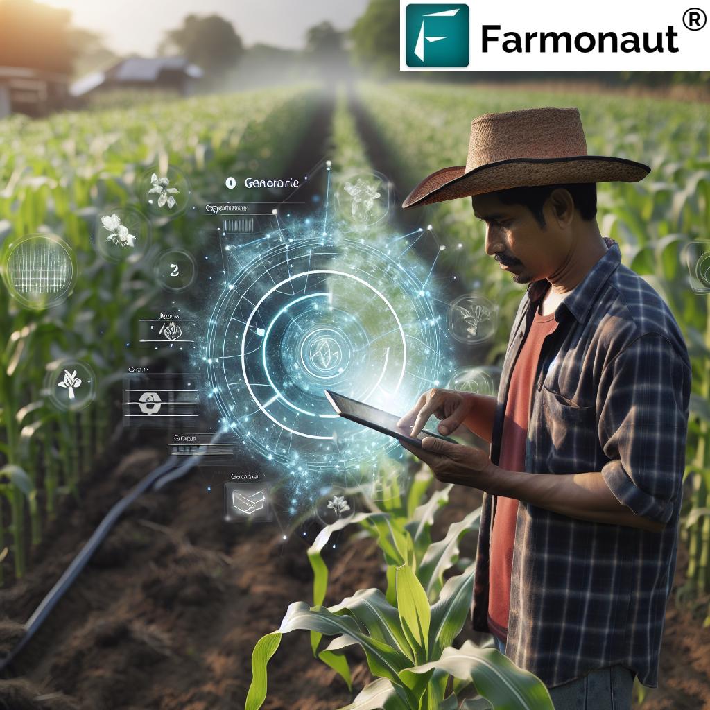 Optimisation de la productivité agricole avec Farmonaut