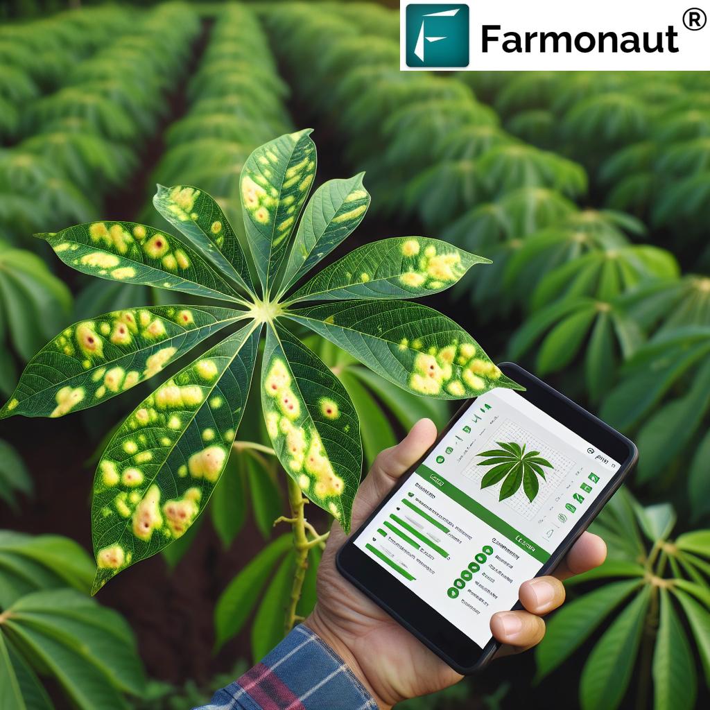 Sustainable Cassava Farming: Mastering CMD Prevention and Control with Farmonaut's Agritech Solutions