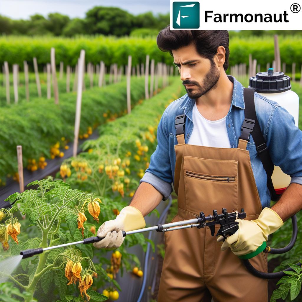 Control de Moscas Blancas y Síntomas en Plantas