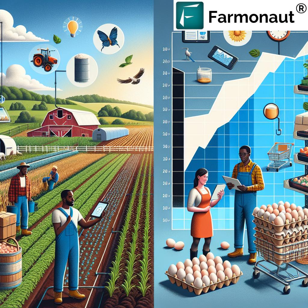 UK Egg Crisis: How Farmonaut's Toolkit Supports Local Farmers Amid Supply Chain Challenges