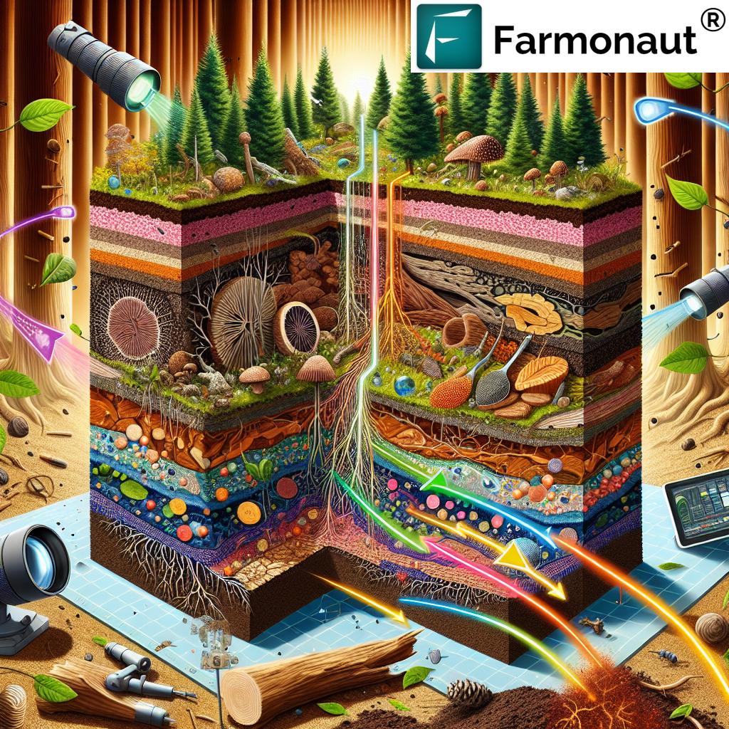 Forest soil microbial communities