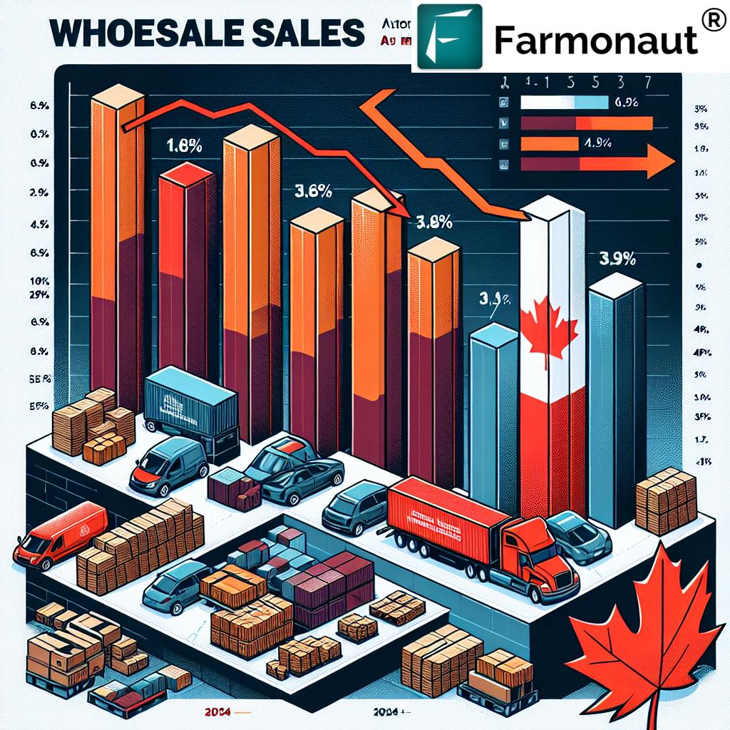 Canadian Wholesale Sales Decline