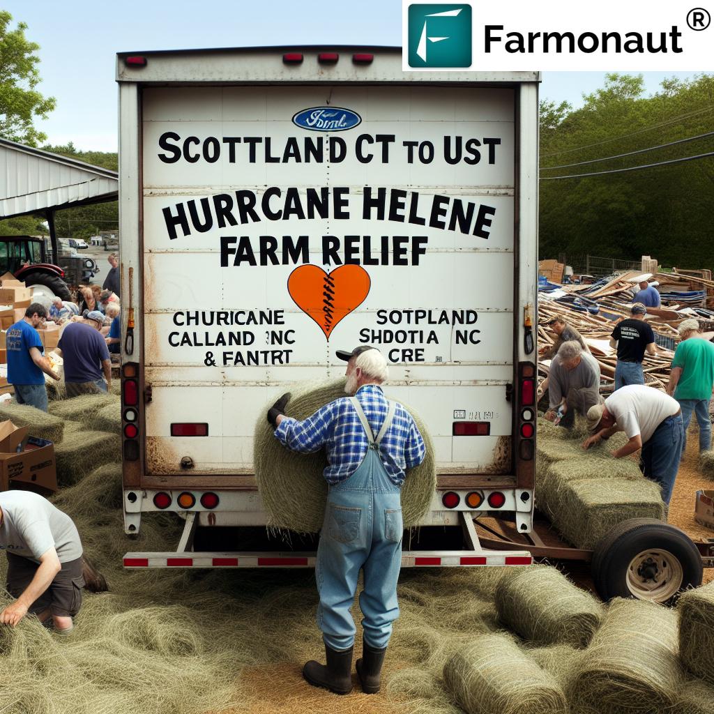 Scottish Farmers' Relief Efforts