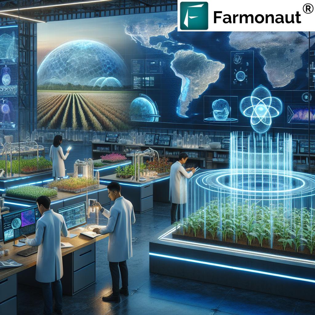 Ciência e Tecnologia na Agricultura: Impacto das Inovações da Farmonaut nas Alterações Climáticas e Produtividade