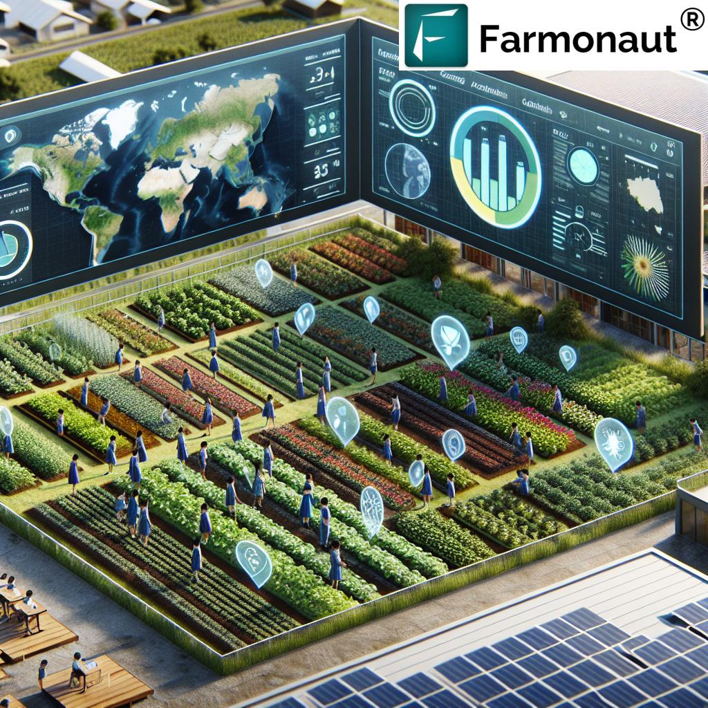 Farmonaut Technology in Agricultural Education