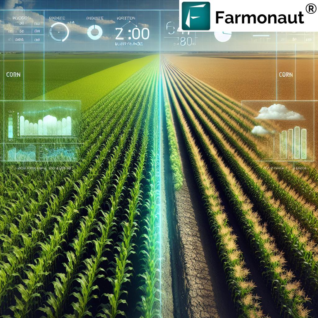 Crop Yield Variability: How Farmonaut's Satellite Monitoring Enhances Illinois Farm Profitability Amid Weather Challenges