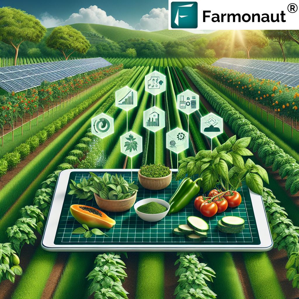 Sustainable Farming with Farmonaut