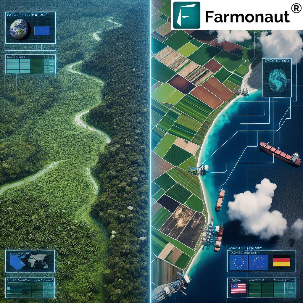 EU Deforestation Regulation 2025: How Farmonaut's Satellite Solutions Ensure Sustainable Agricultural Supply Chains