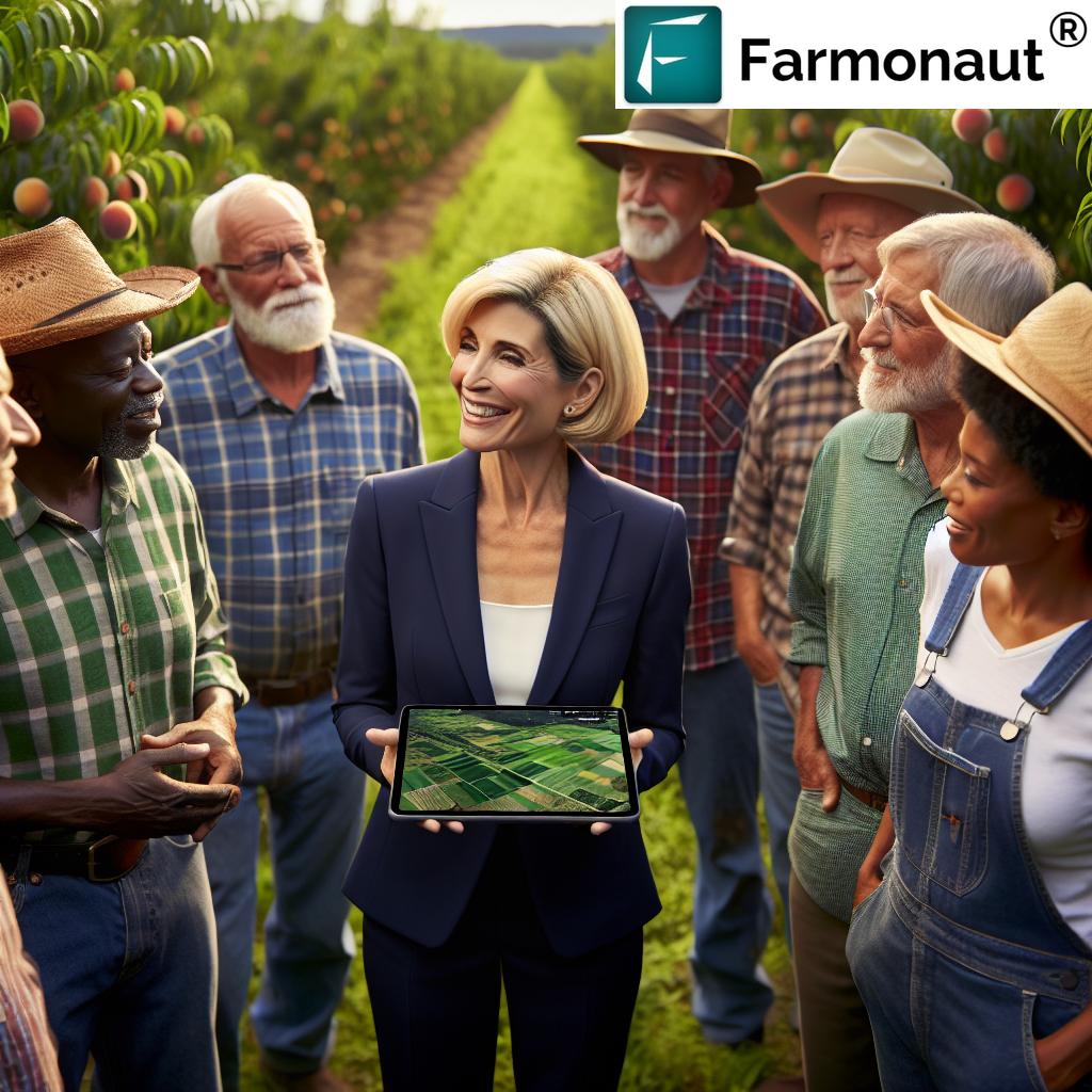 Kamala Harris meeting with rural voters in Georgia