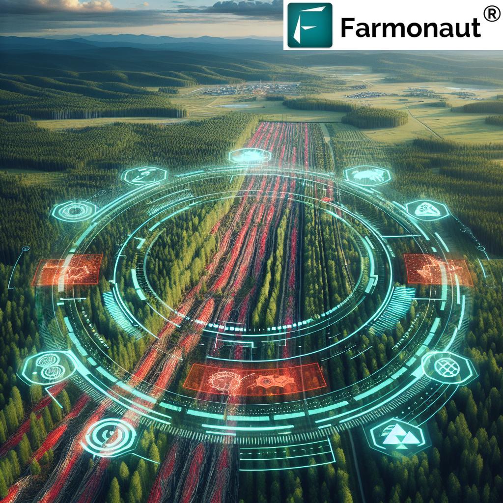 Soluciones Farmonaut para gestión forestal