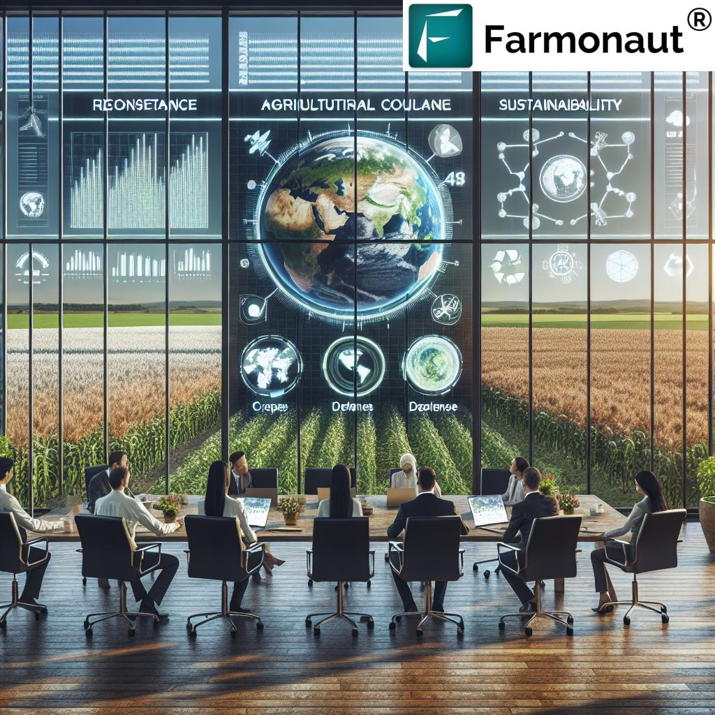 Tecnología Farmonaut en acción