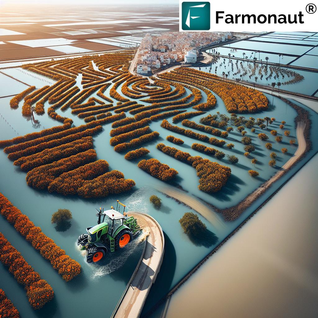 Farmonaut: Tecnología de Precisión para la Recuperación Agrícola tras Inundaciones en Valencia