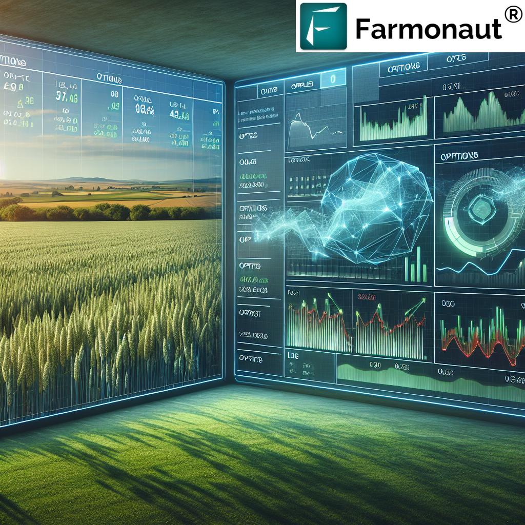 Farmonaut's Guide: Leveraging Futures & Options for Smart Agricultural Risk Management in Volatile Markets