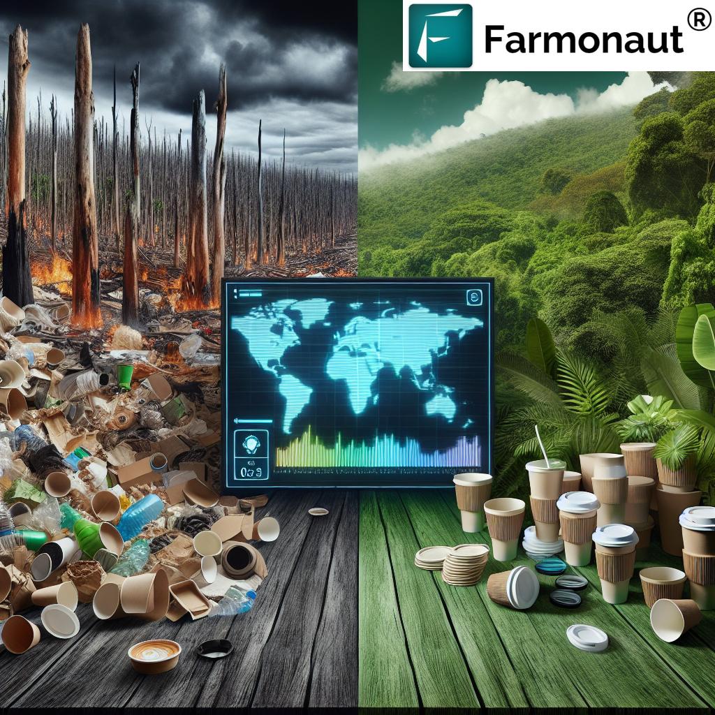 Sustainable paper packaging and coffee supply chains