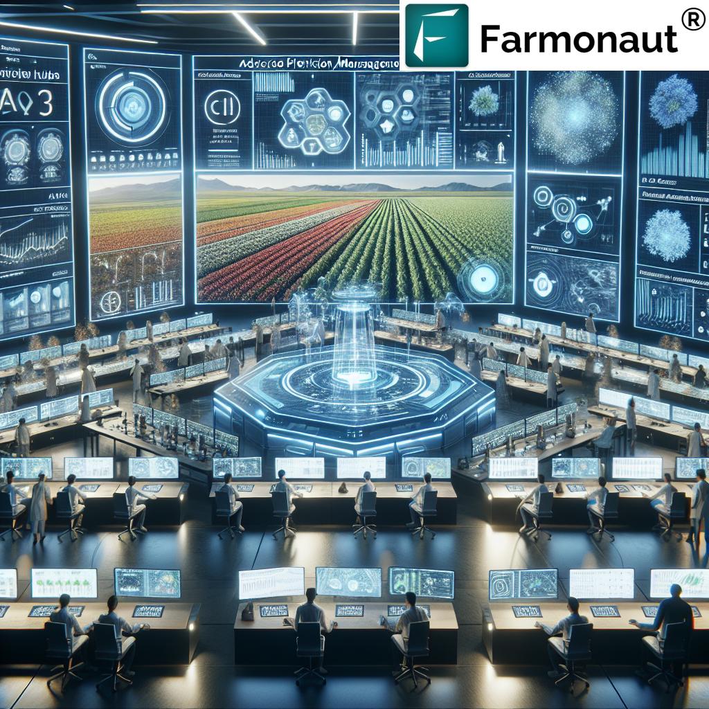 Innovatieve Agritech van Farmonaut