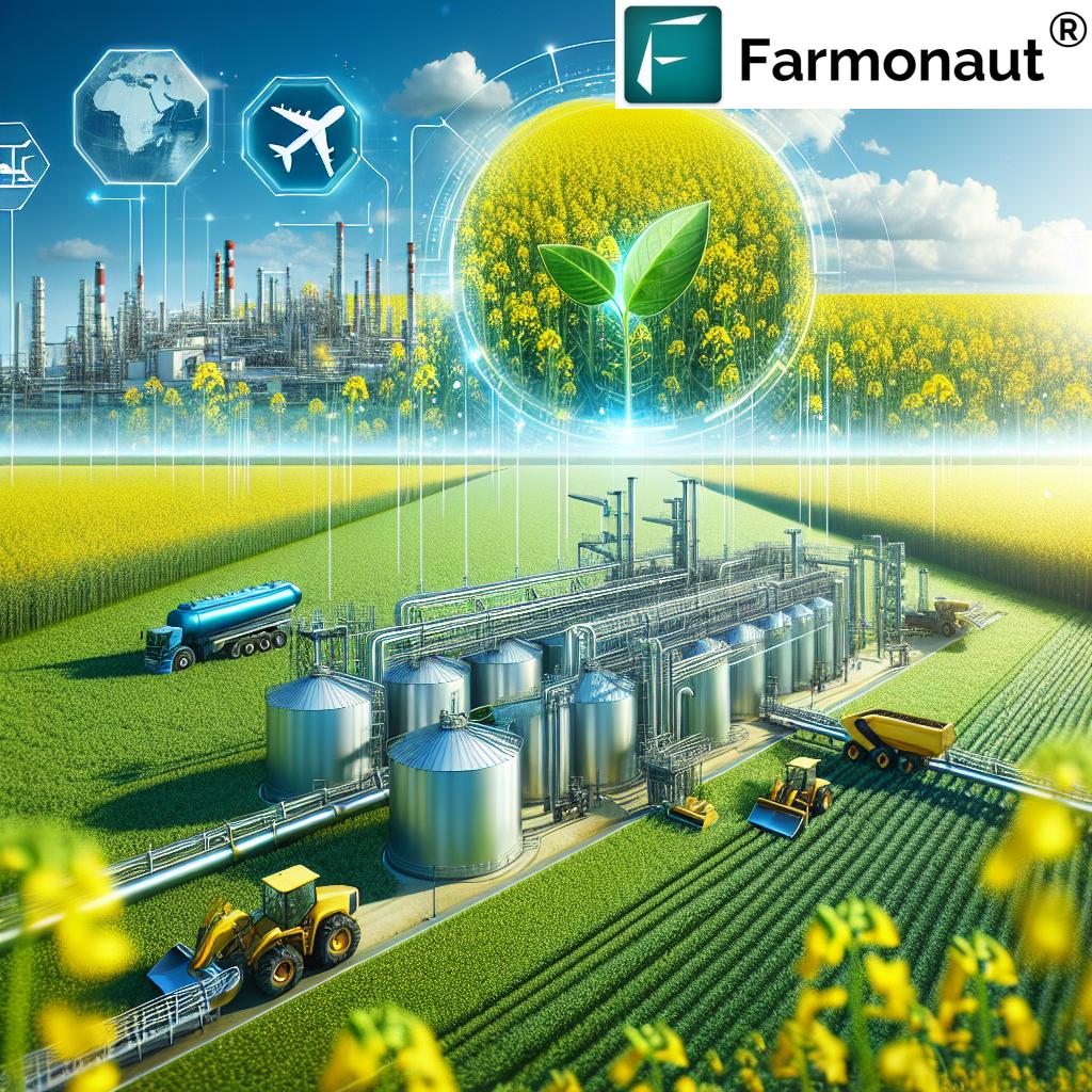 Innovazione Agricola: Come Farmonaut Contribuisce alla Produzione Sostenibile di Biocarburanti per l'Aviazione