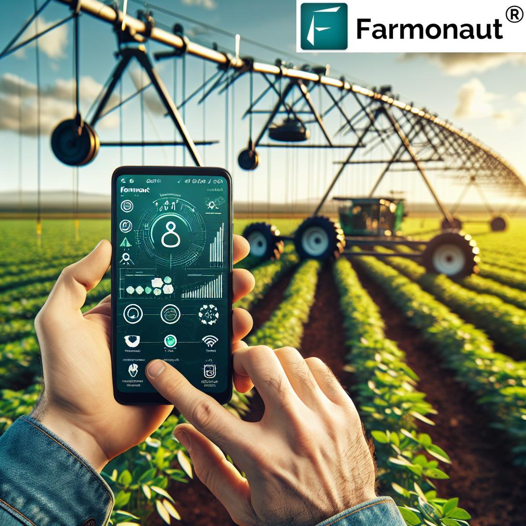 Sistemas de Irrigação Inteligente com Farmonaut