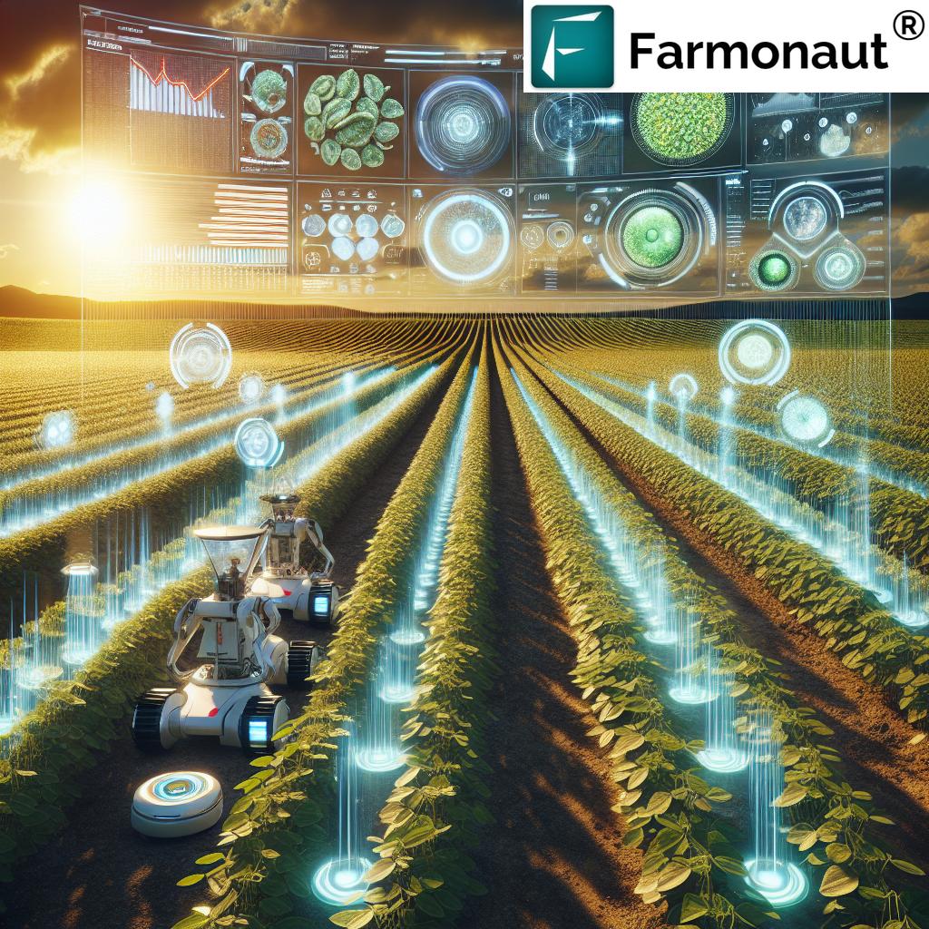 Advanced crop scouting using Farmonaut's tools