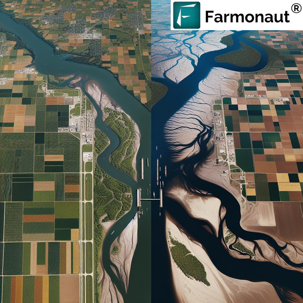 Mississippi River's Low Water Levels: Impact on Iowa Farmers and Crop Transportation in 2023