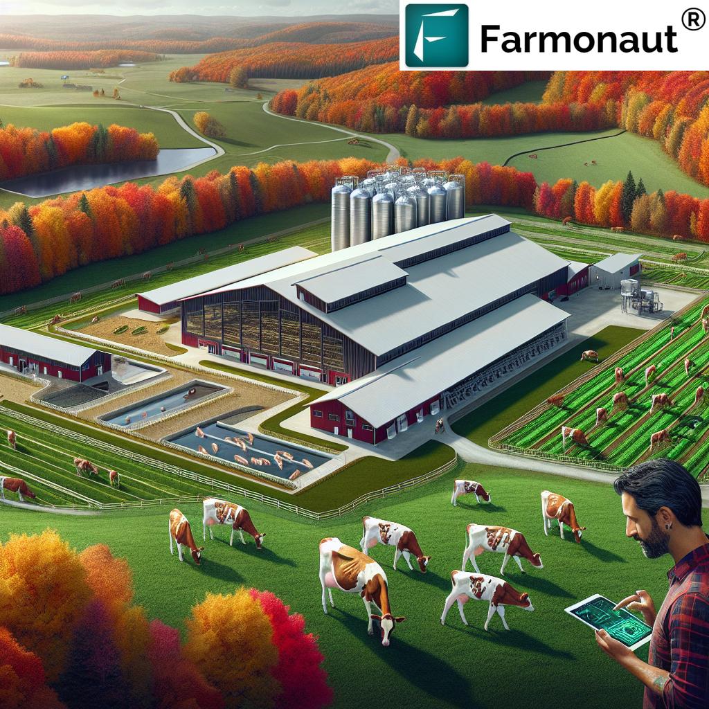 Ontario's Dairy Revolution: Farmonaut's Tech-Driven Approach to Johne's Disease Prevention and Herd Management