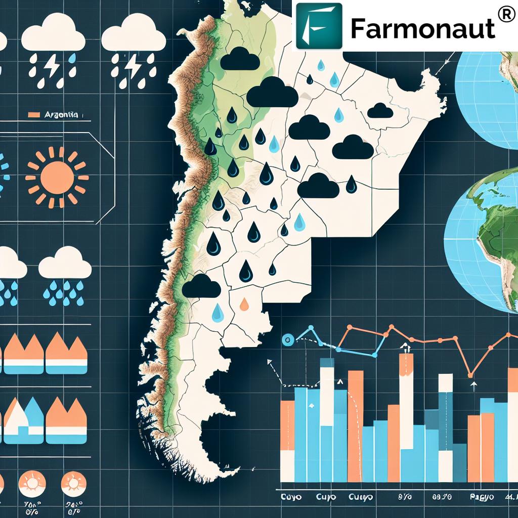 Pronóstico Climático Argentina: Impacto de Lluvias en Agricultura y Tecnología de Monitoreo Farmonaut