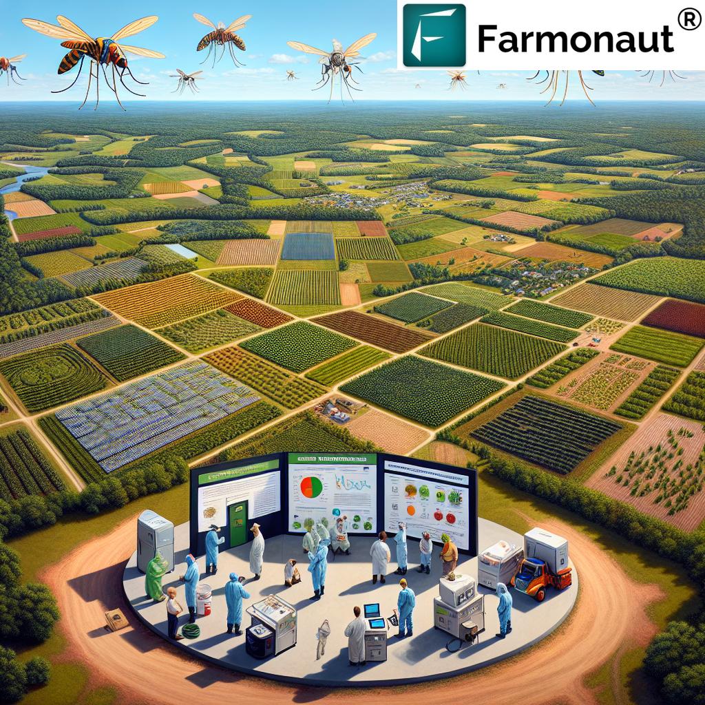 Protecting Massachusetts Farms: Smart Mosquito Surveillance and EEE Prevention Strategies with Farmonaut