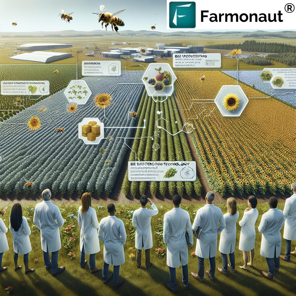 Precision agriculture with Bee Vectoring Technology