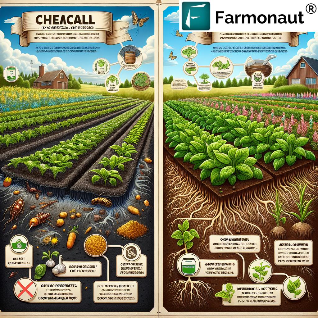 Natural insect management techniques in organic farming