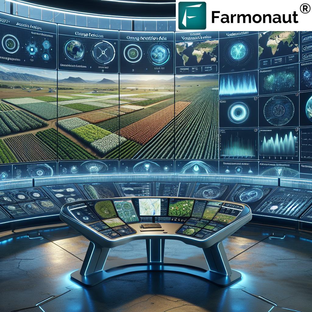 Farmonaut's Agricultural Data Analytics