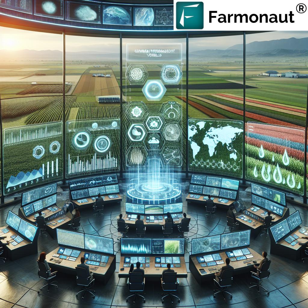 Agricultural Data Analytics with Farmonaut