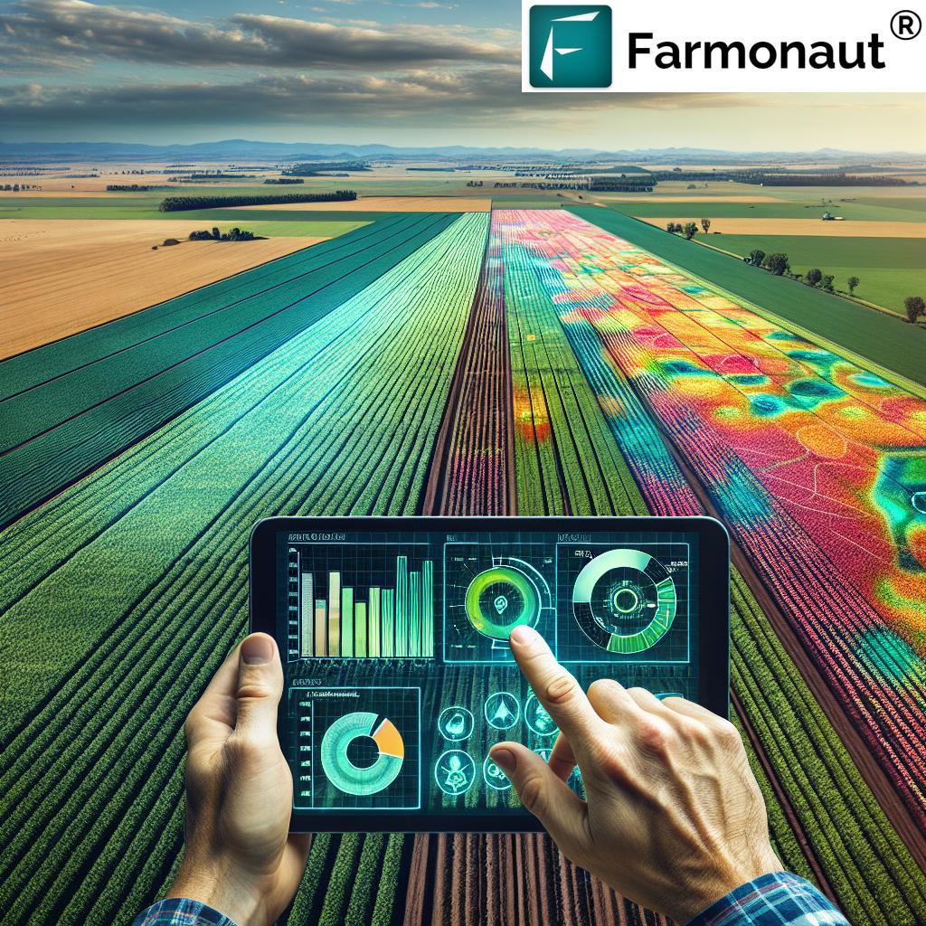 Satellite monitoring in agriculture