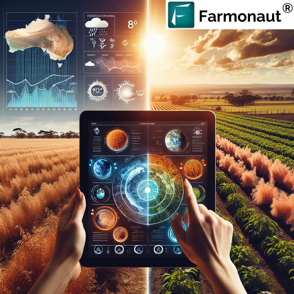 Revolutionizing Australian Agriculture: Farmonaut's Precision Weather Tools for Smart Crop Planning