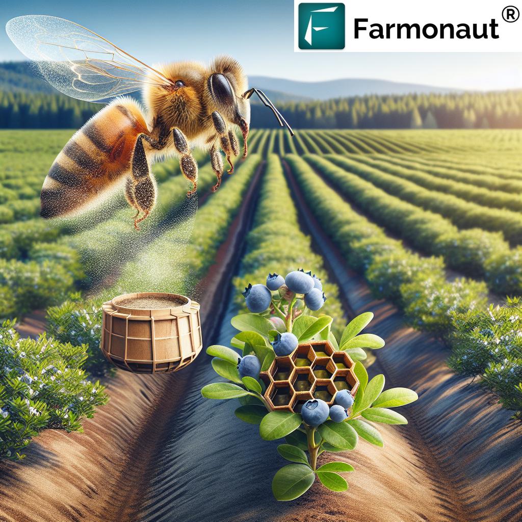 Bee Vectoring Technology in Georgia's Blueberry Farms