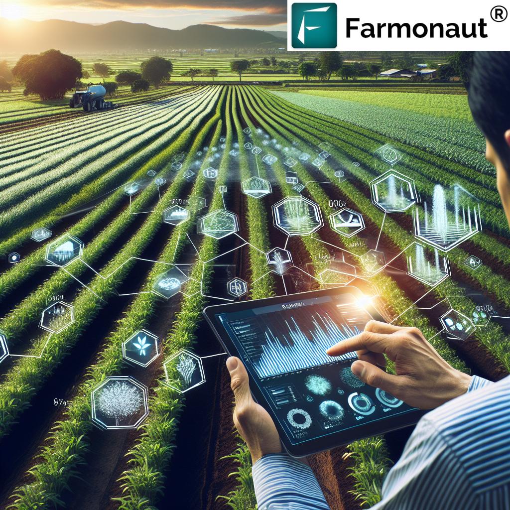 Revolutionizing Indian Agribusiness: Farmonaut's Smart Farming Solutions for Data Privacy and Market Insights