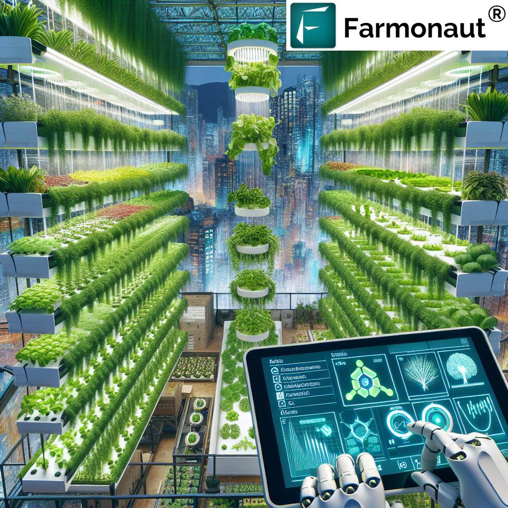 Farmonaut's GIS-Powered Indoor Farming Technology