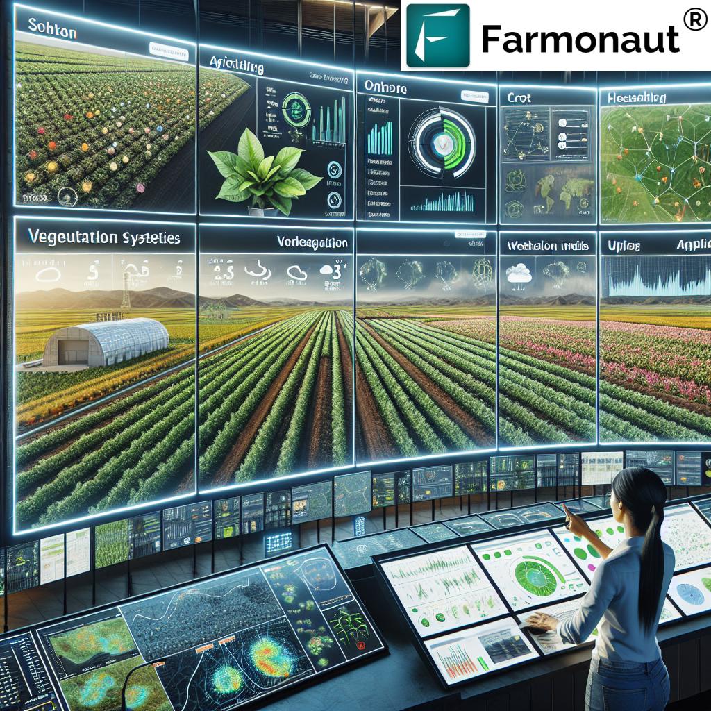 Farmonaut's Smart Farming Solutions