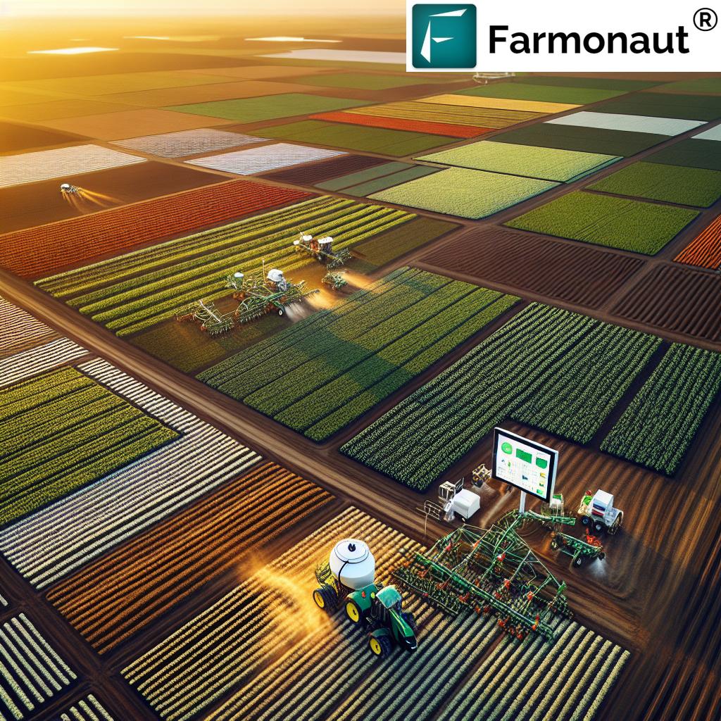 Farmonaut's Smart Farming Technology in Action