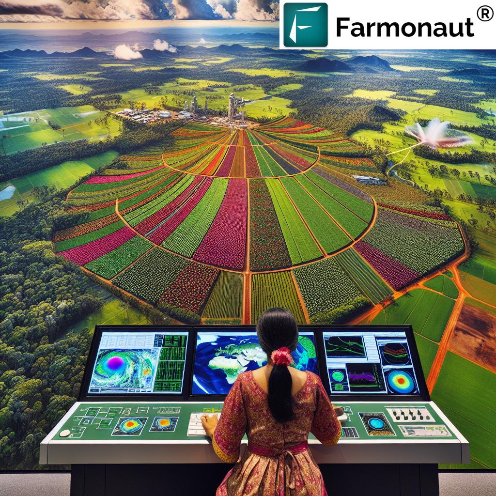 Revolutionizing Queensland Agriculture: Farmonaut's GIS-Powered Solutions for Sustainable Farming and Water Management