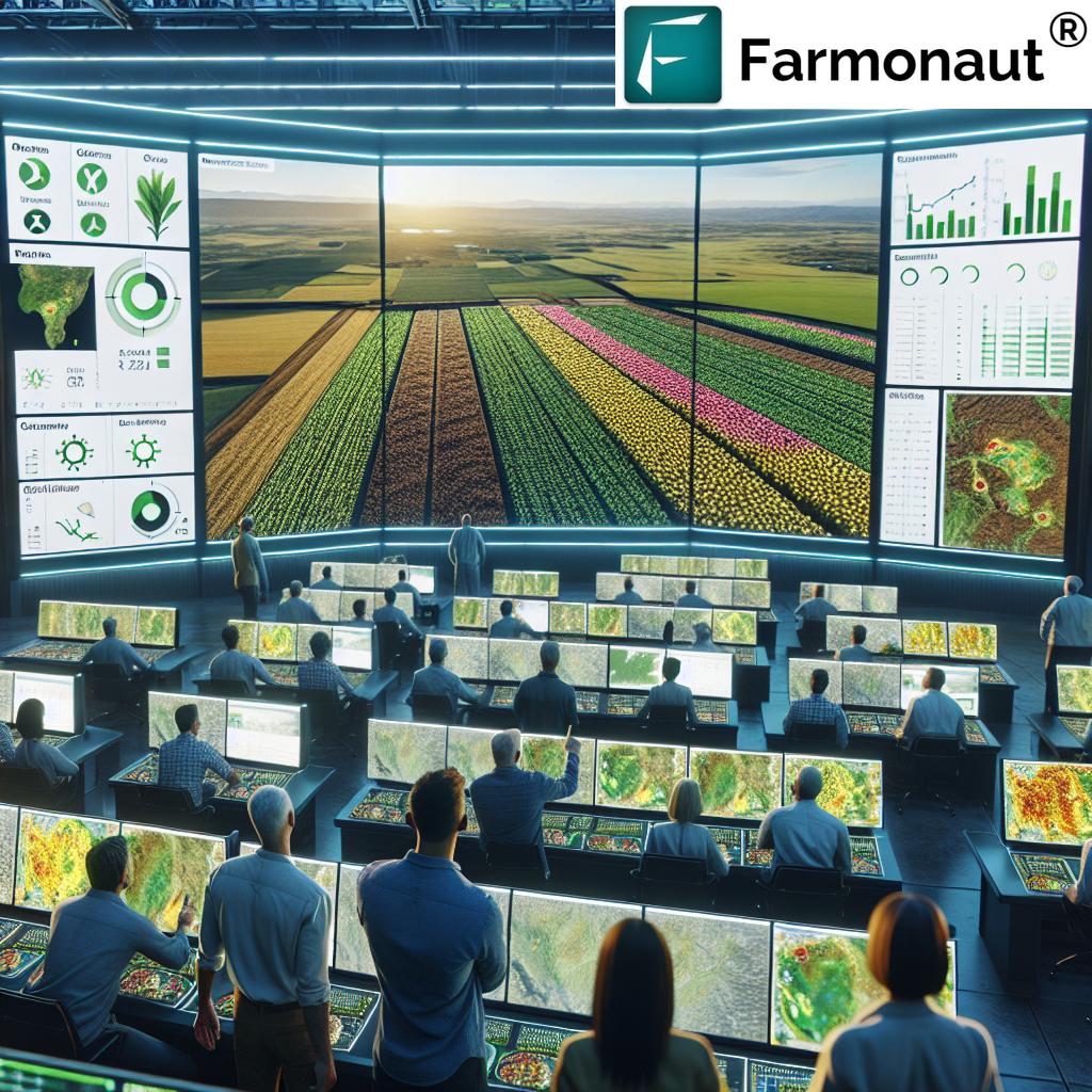 Farmonaut's Smart Farming Solutions