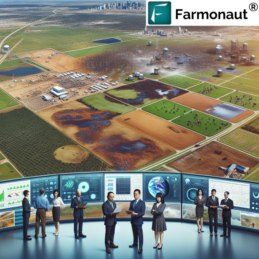 Revolutionizing Texas Agriculture: Farmonaut's Tech-Driven Approach to Disaster Resilience and Recovery