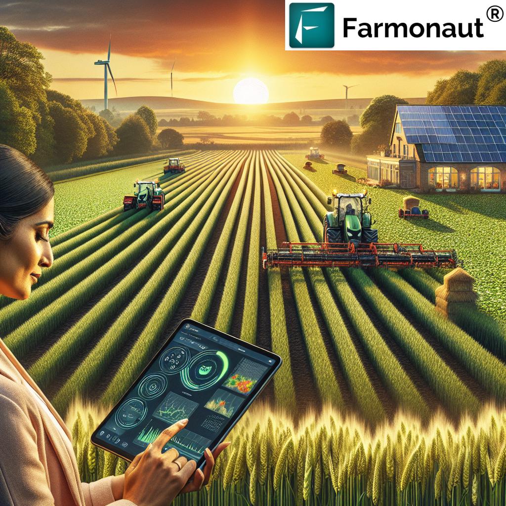 Revolutionizing UK Farming: Farmonaut's Smart Agriculture Solutions for Sustainable Crop Management and Precision Farming