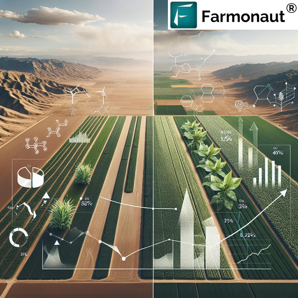 Revolutionizing Utah Agriculture: Farmonaut's Sustainable Nanotechnology Boosts Crop Performance and Fertilizer Efficiency