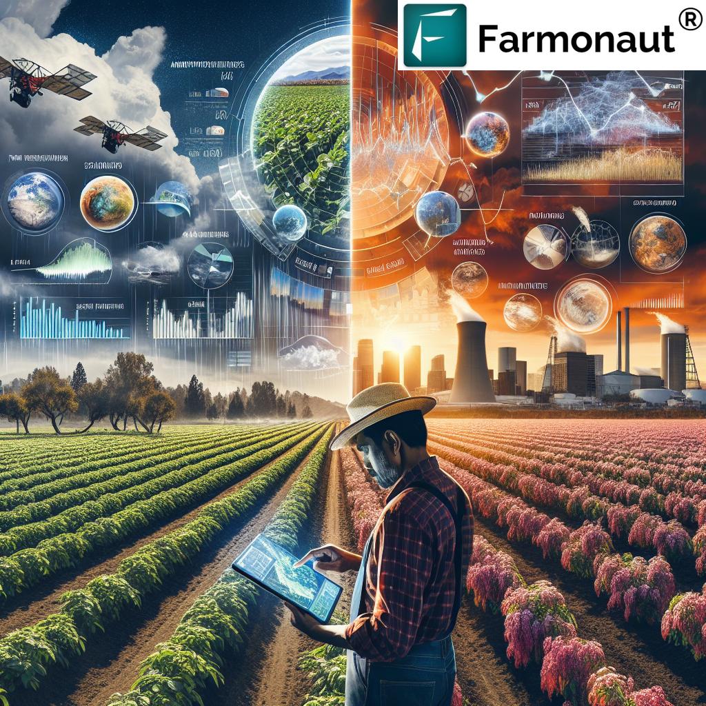 Revolutionizing Western US Agriculture: How Farmonaut's Precision Technology Tackles Climate Challenges