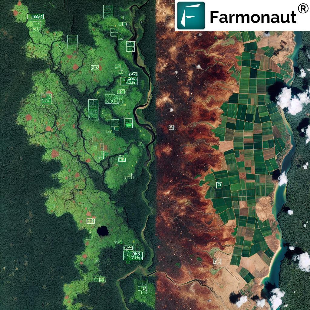 Satellite monitoring of Amazon deforestation